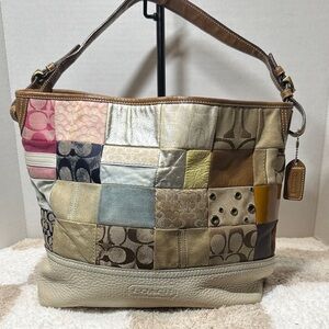 Coach Vintage 2005 Patchwork Shoulder Bag